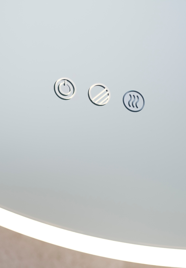 Speil med berøringssensor