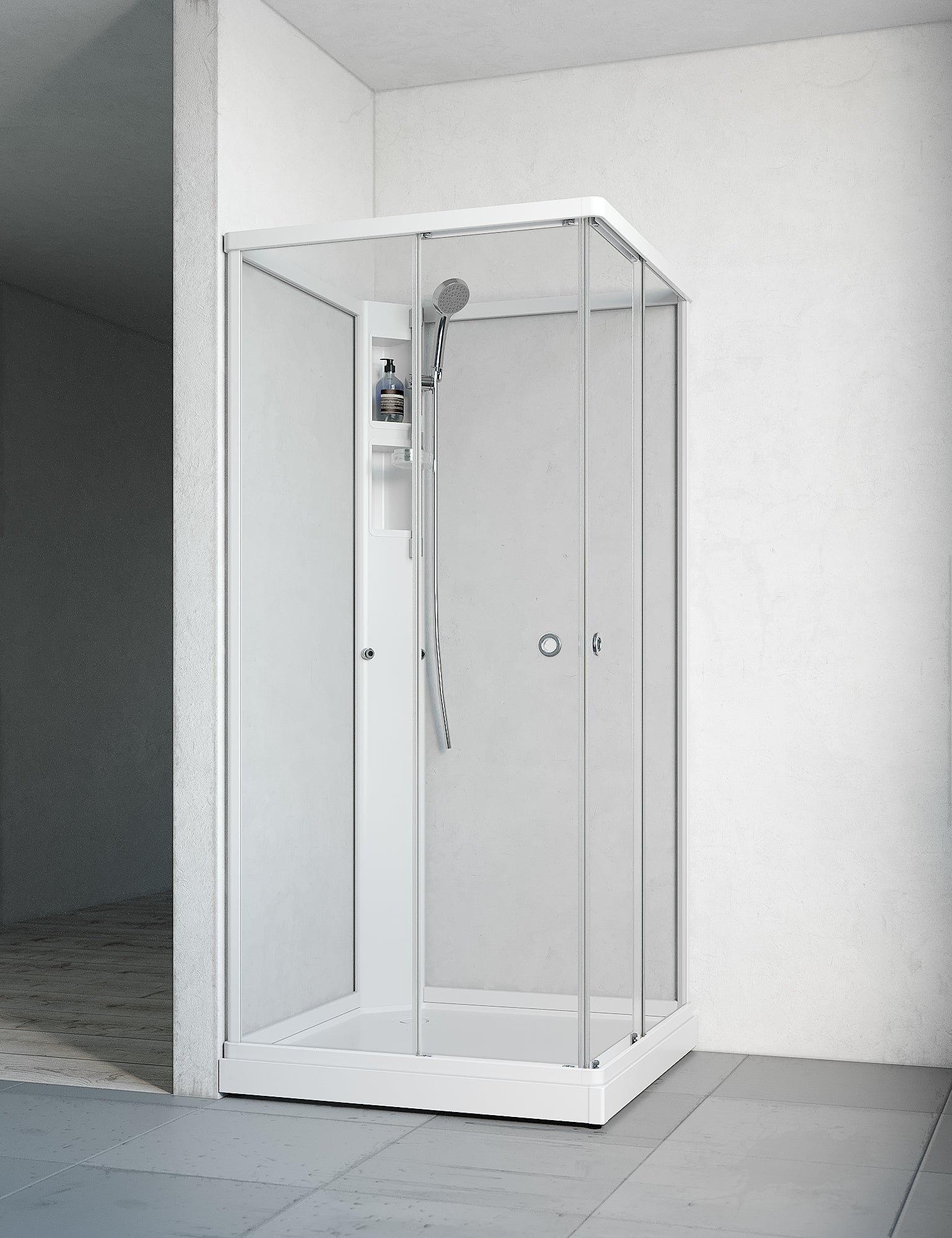 Flow Rett dusjkabinett Standard