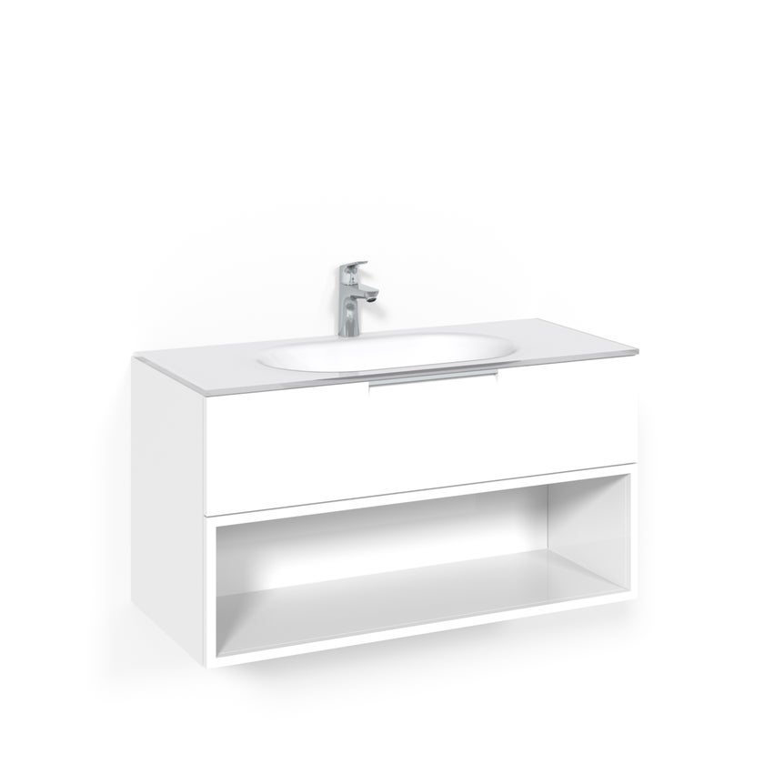 Crown Ser 100x45 Hvit Os ViG