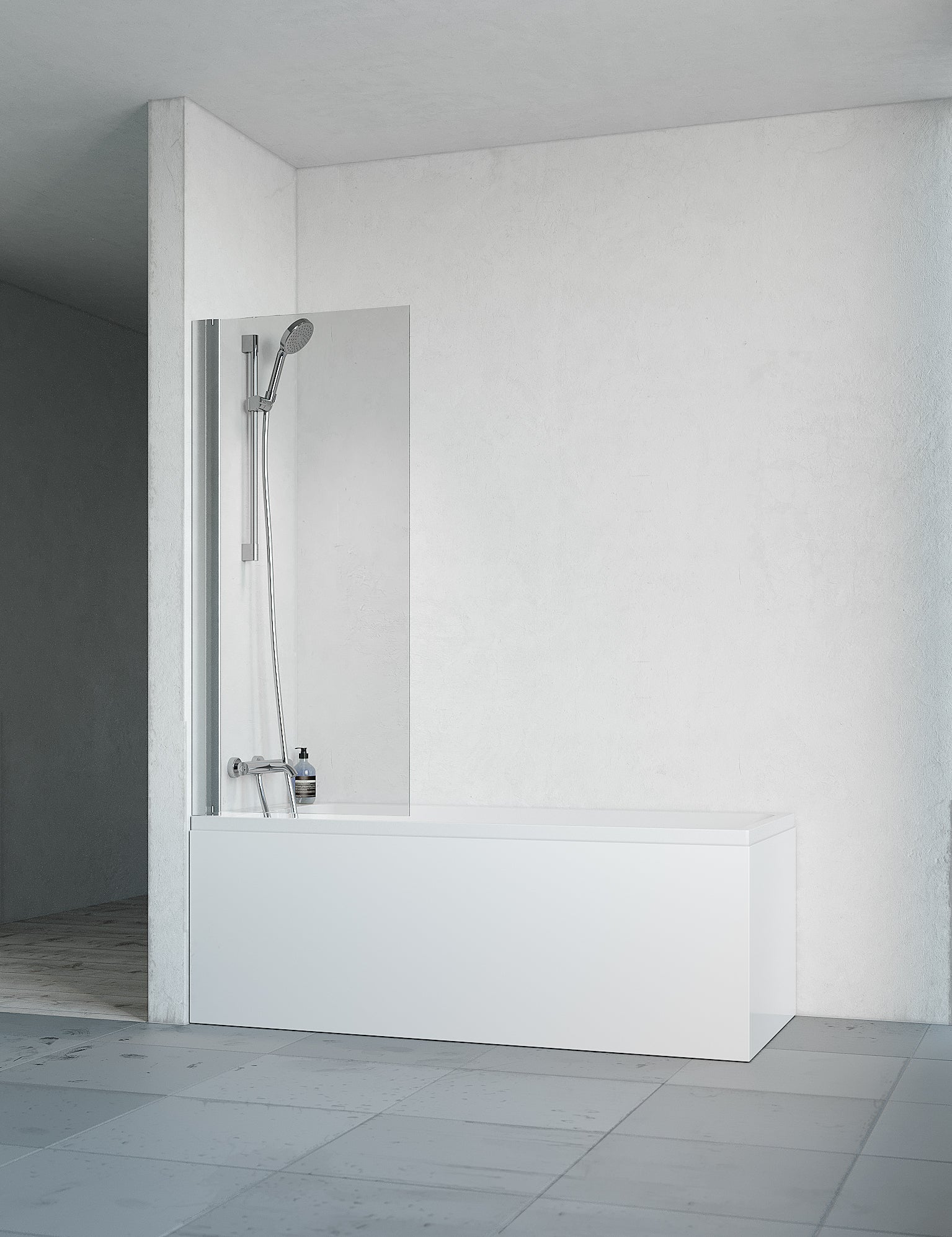 Living Badekar med Spirit dusjvegger