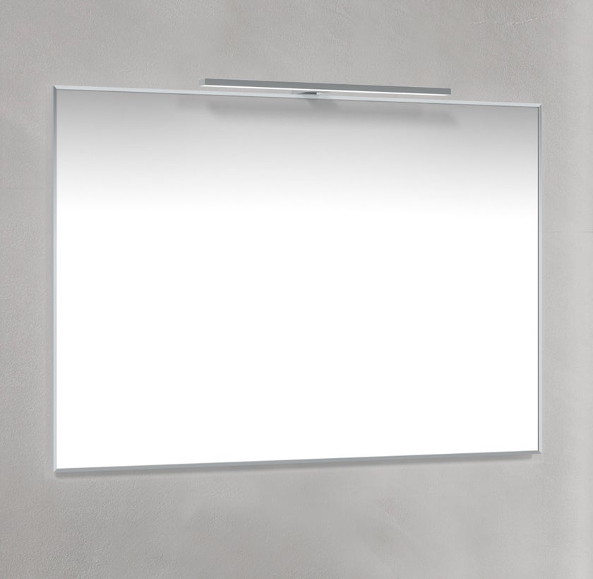 Speil 100x70 Kr-Ram T-LED