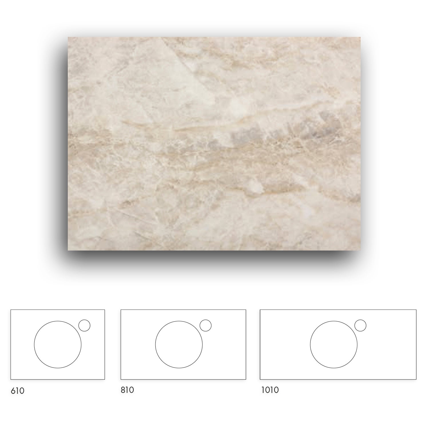 Crown+ Dekton Benkplate