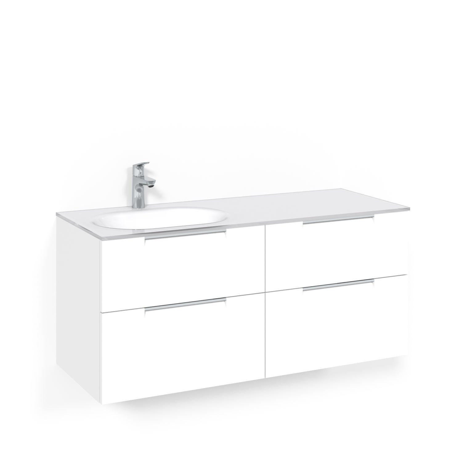 Crown Ser 120x45D Hvit Gr VGV
