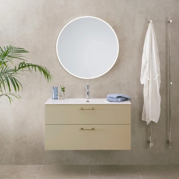 Match badet i en helhetlig fargetone